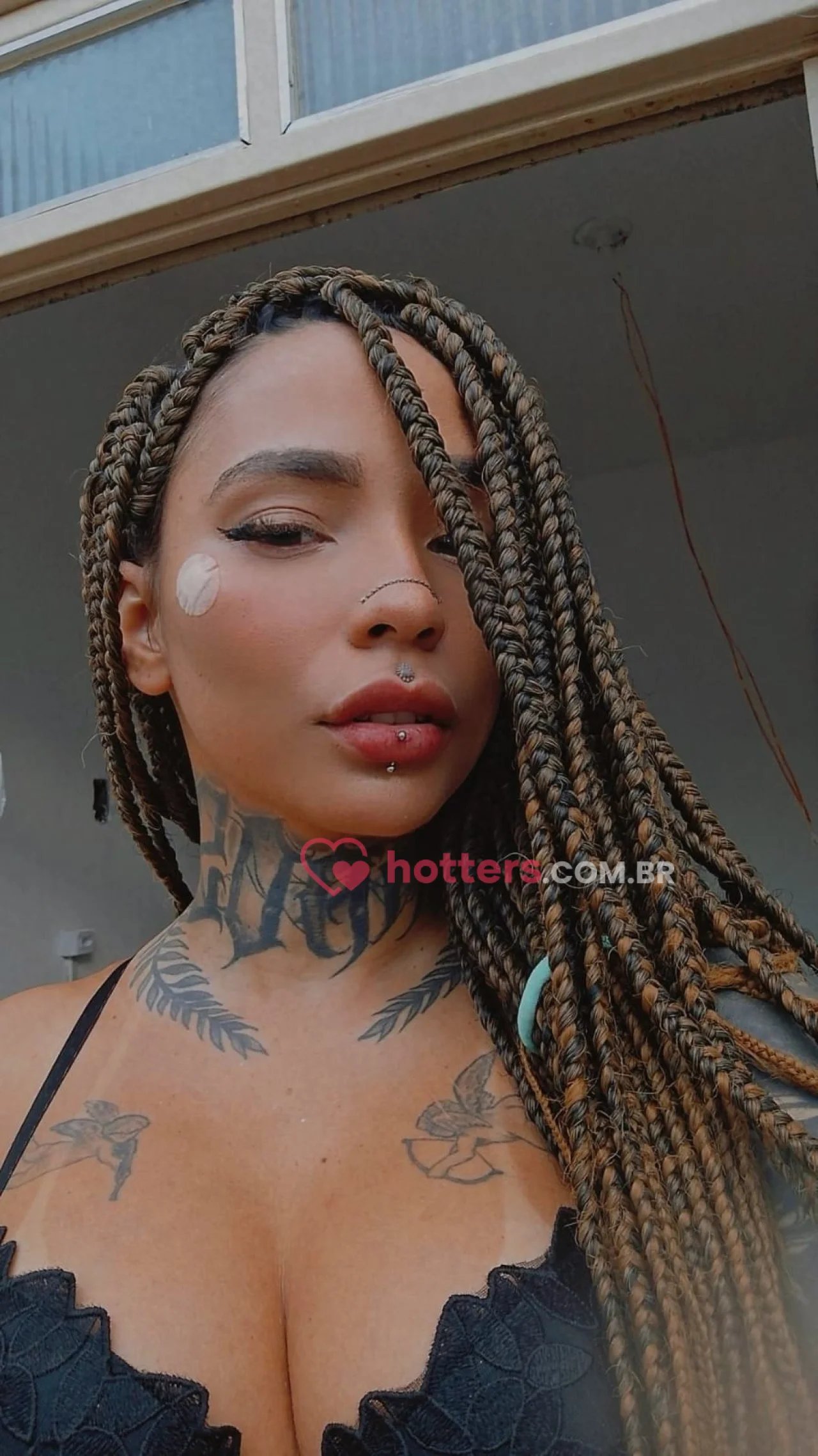 Morena nordestina RN tatuada