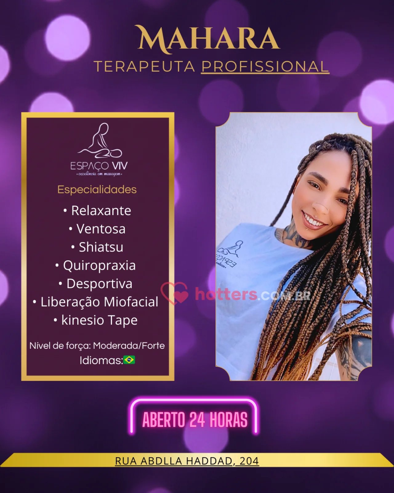 Morena nordestina RN tatuada